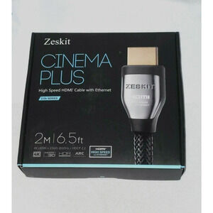 Zeskit Cinema Plus High Speed HDMI Cable w/Ethernet 6.5ft